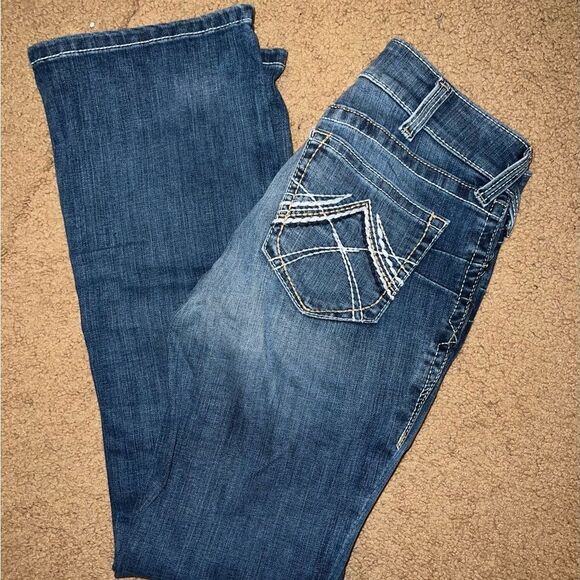 ARIAT western wear bootcut jeans size 27r - Picture 5 of 6